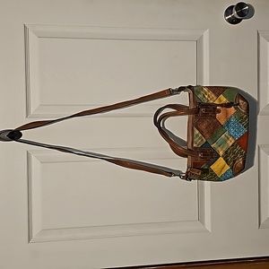 Patchwork Fossil Purse